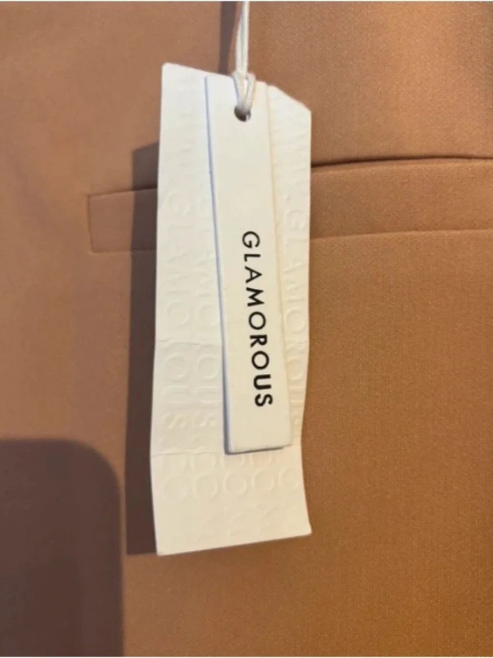 Glamorous Camel A-Line Mini Skirt